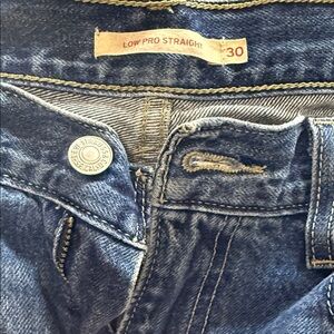 Levi's Blue Denim Jeans low pro straigh